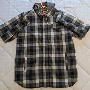 Bonfire Snowboard Light Jacket Flannel Large